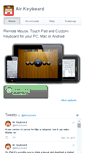 Mobile Screenshot of airkeyboardapp.com